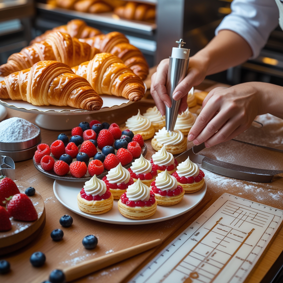 French Pastry Techniques & Templates - Image 4